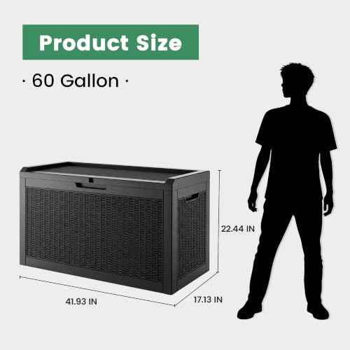 60 Gallon Outdoor Storage Box