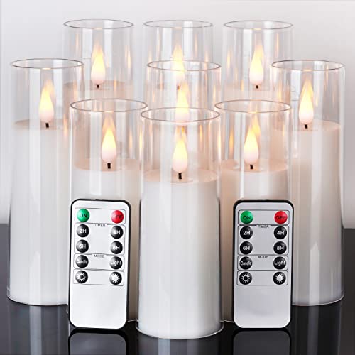 Magic Pure White Flameless Candles (9 Count)