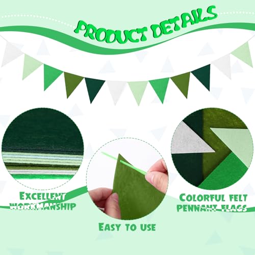 4 Pcs 9.8 ft Pom Pom Garland for Classroom Bulletin Board (4 Count)