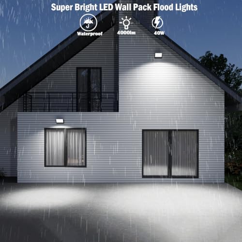 40W LED Outdoor Wall Lights