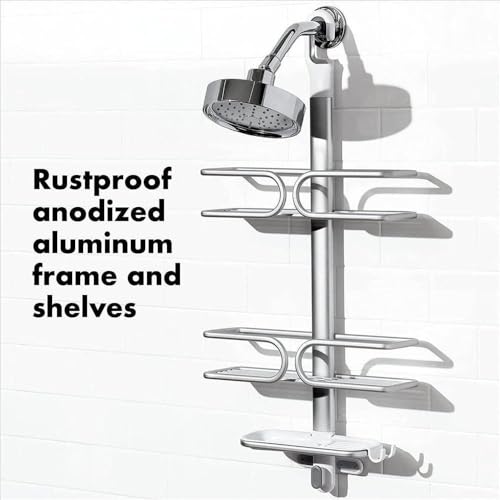 Good Grips 3 Tier Aluminum Shower Caddy