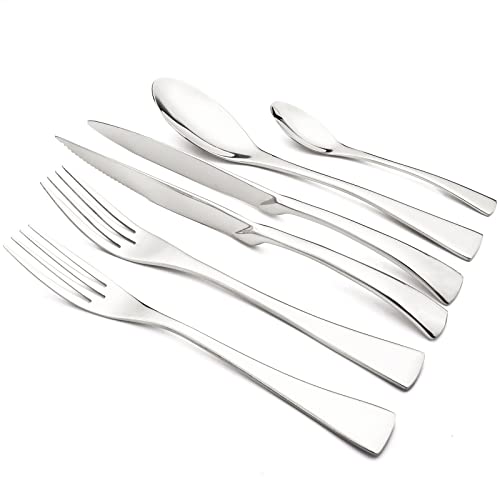 24 Piece Silver Flatware (12.49 Count)