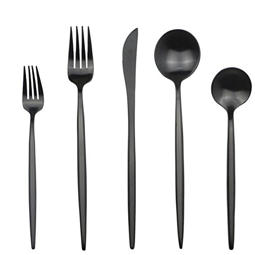 5 Pieces Luxury Black 18