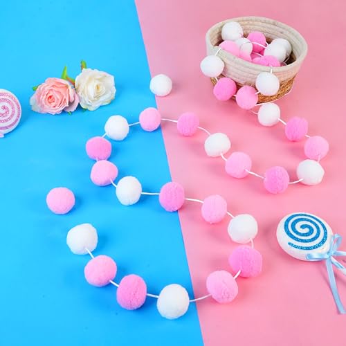 Pom Pom Garland Decorations (2 Count)