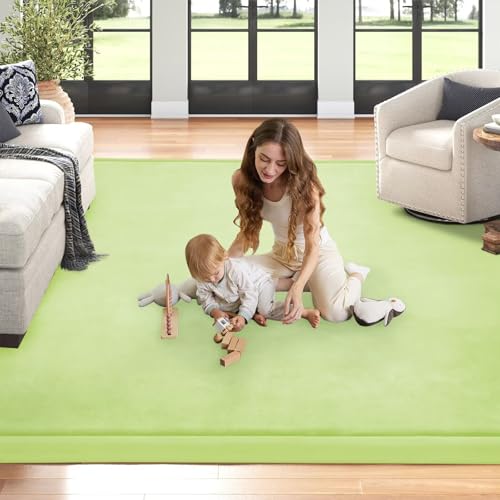 Baby Play Mat for Floor Nursery Muscle Mat Area Rug Playroom Rug 59x79" Elastic Foam 1.3" Thick Crawling Mat for Babies