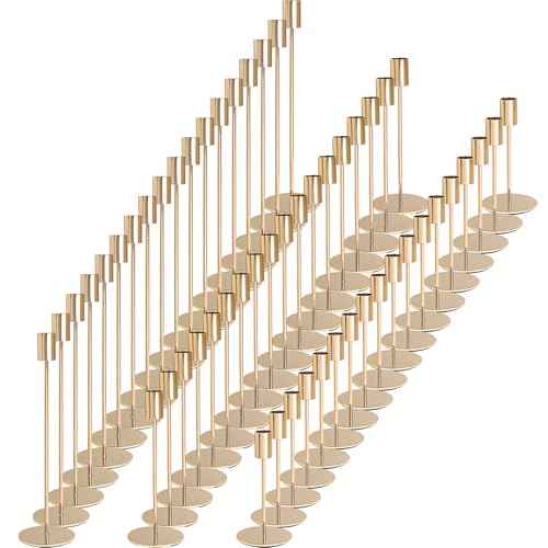Gold Candlestick Holders (54 Count)