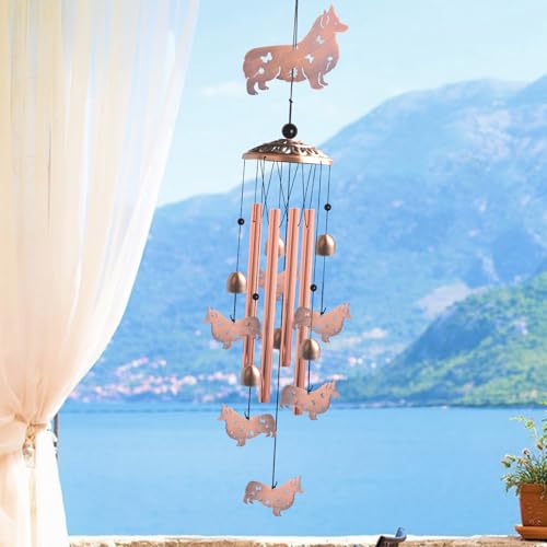 Handcrafted Dachshund Wind Chimes