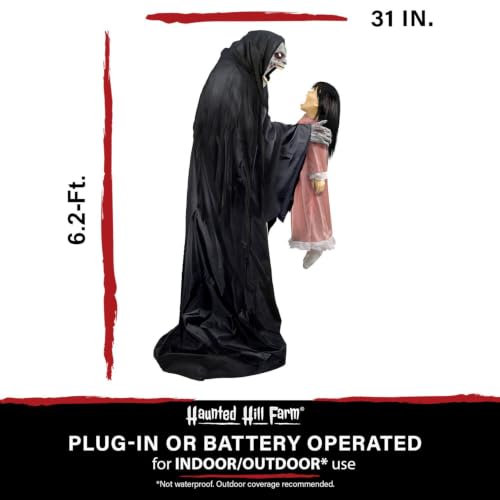 Soul Sucker Demon Reaper with Child by Tekky (6.2' Soul Sucking Reaper)
