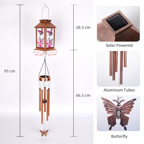 Retro Butterfly Decorative Wind Chime Gift