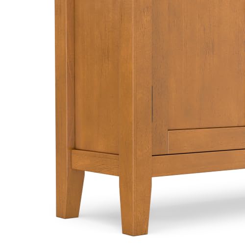 Redmond 32" Solid Wood Cabinet in Light Golden Brown