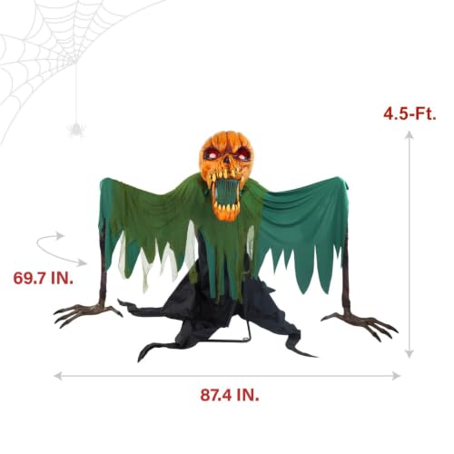 4.5 Ft. Groundbreaking Jack Animatronic by Tekky