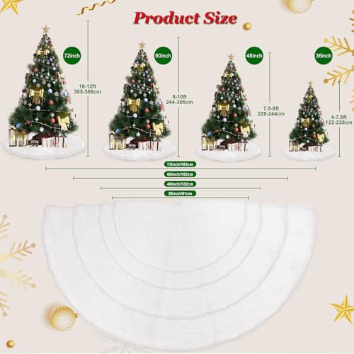 72 Inch Christmas Tree Skirt
