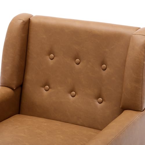 PU Leather Accent Chairs Set of 2 (2 Count)
