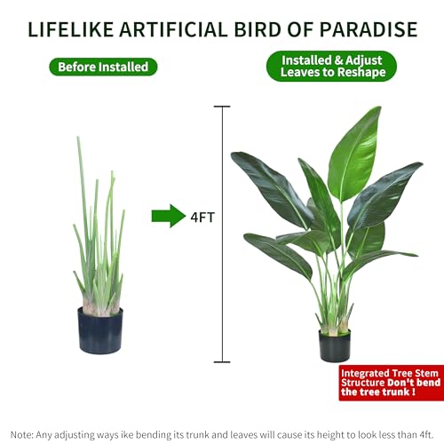 Artificial Bird of Paradise Plant