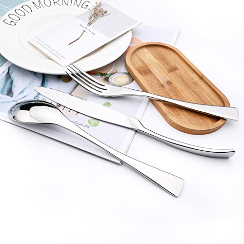 24 Piece Silver Flatware (12.49 Count)