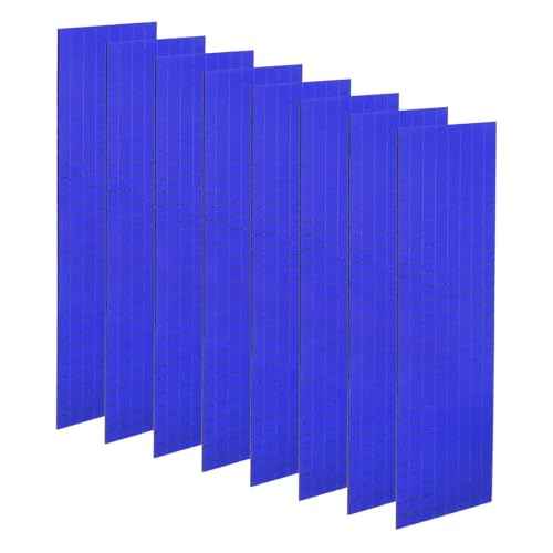Mirror Mosaic Tiles 5x5mm Square Blue 8 Sheet 3840 Pcs (3840 Count)