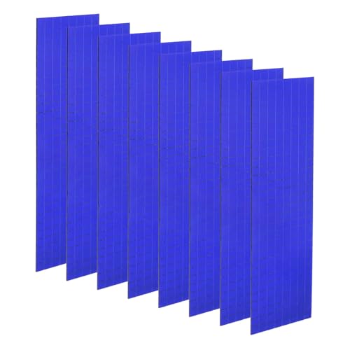 Mirror Mosaic Tiles 5x5mm Square Blue 8 Sheet 3840 Pcs (3840 Count)