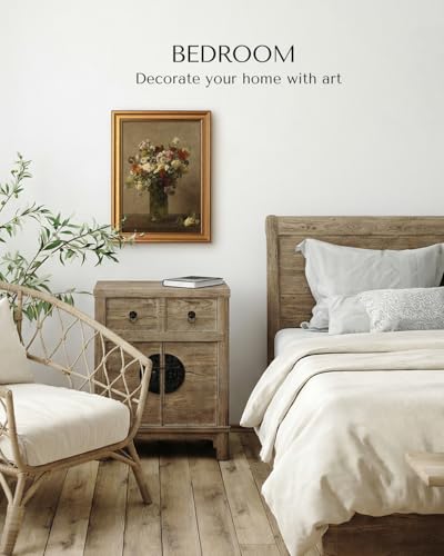 Vintage Gold Framed Wall Art for Living Room