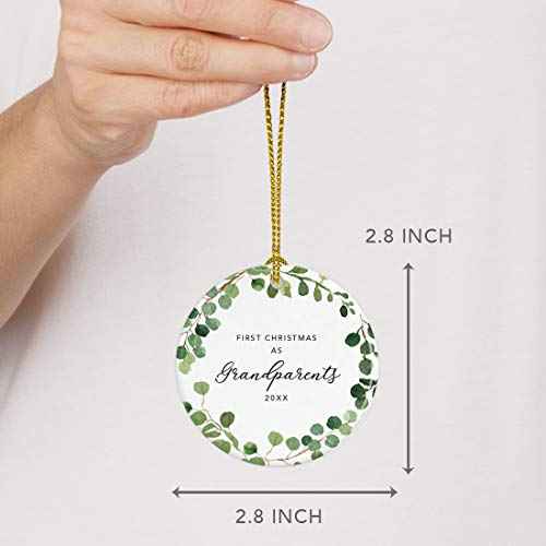 Custom Year Round Ceramic Porcelain Christmas Tree Ornament Keepsake Collectible Gift