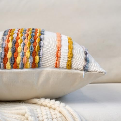 Boho Pillow Covers 18x18 Inch Set of 2 (2 Count)