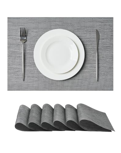 Grey Placemats (6 Count)