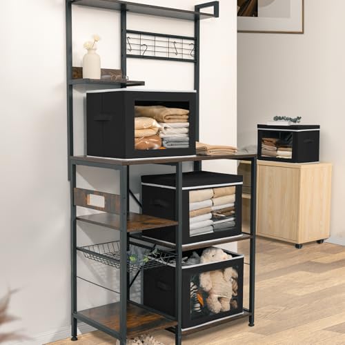 Storage Bins with Lids (4 Count)