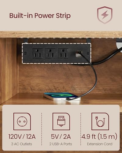 TV Stand with Power Outlet