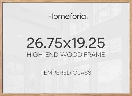 26.75x19.25 Natural Oak Picture Frame (2 Count)