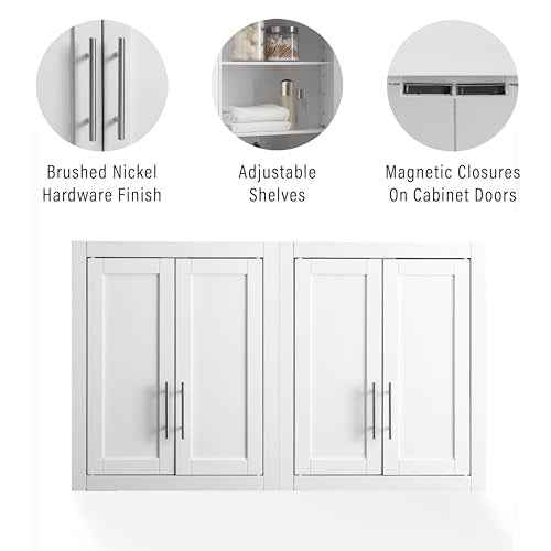 Savannah 2 Piece Wall Cabinet Set