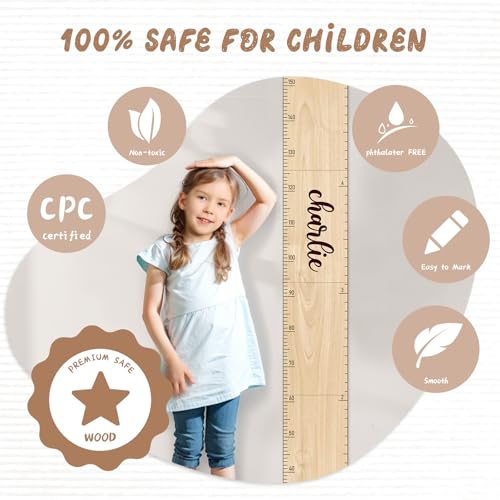 Personalized Name Growth Chart for Wall