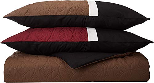 Upland 7 Piece Quilted Patchwork Comforter Set