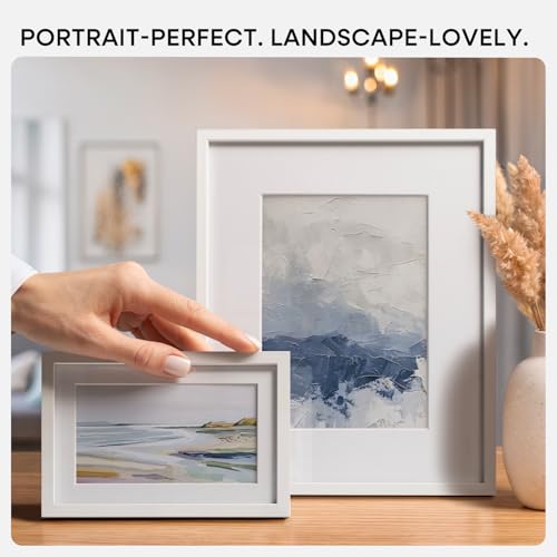 9x11 White Picture Frame (2 Count)
