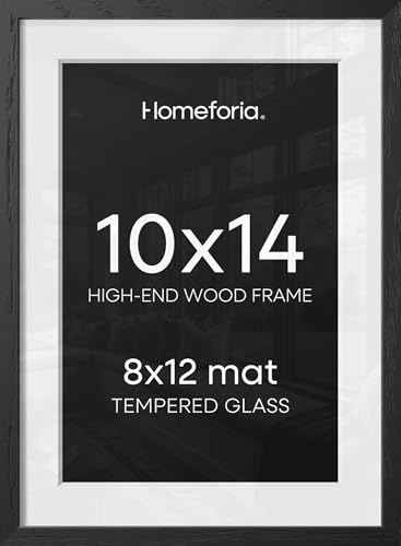 10x14 Black Oak Picture Frame (2 Count)