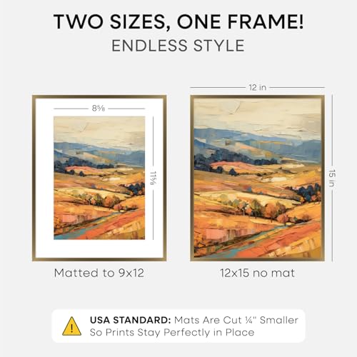 12x15 Bronze Picture Frame