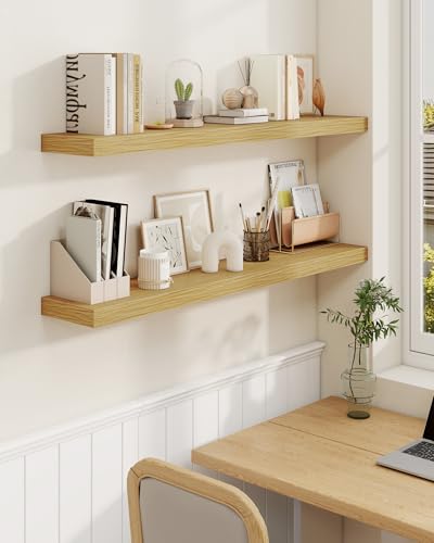 48" Floating Shelves for Wall (2 Count)