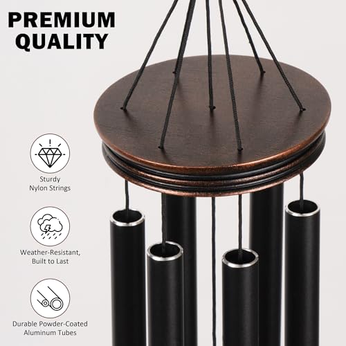 Vintage Wind Chimes for Outside Deep Tone