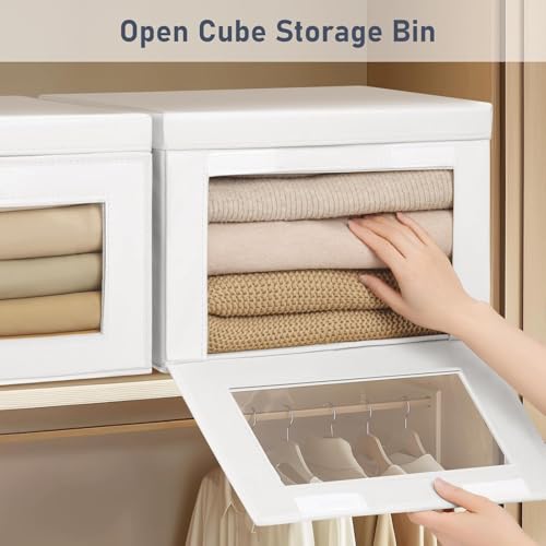 Storage Bins with Lids (8 Count)