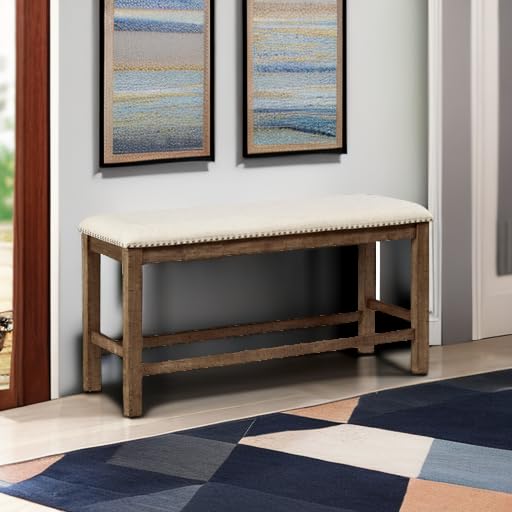 Moriville Upholstered Counter Bench