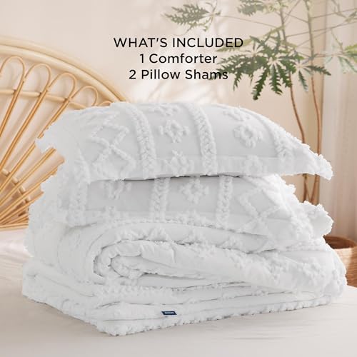 Tufted Boho Comforter Set California King