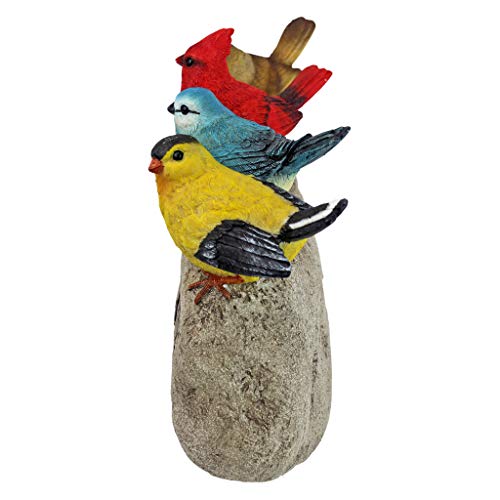 Birdy Welcome Garden Stone Statue