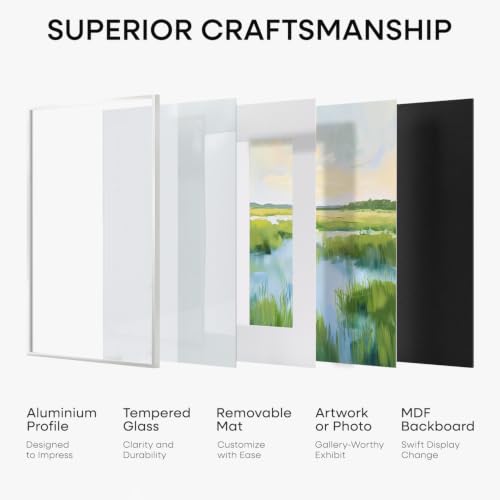 20x30 White Picture Frame (2 Count)
