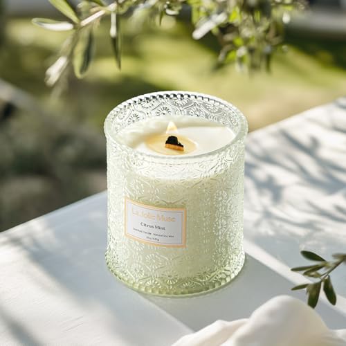 Citrus Mint Scented Candle for Home (19.4 Ounce)
