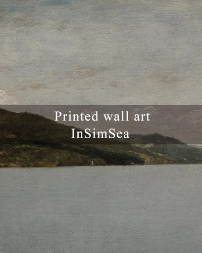 Framed Canvas Wall Art Vintage Decor