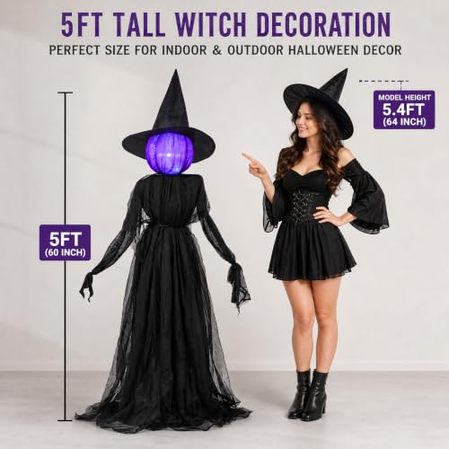 Halloween Witch Decorations Outdoor
