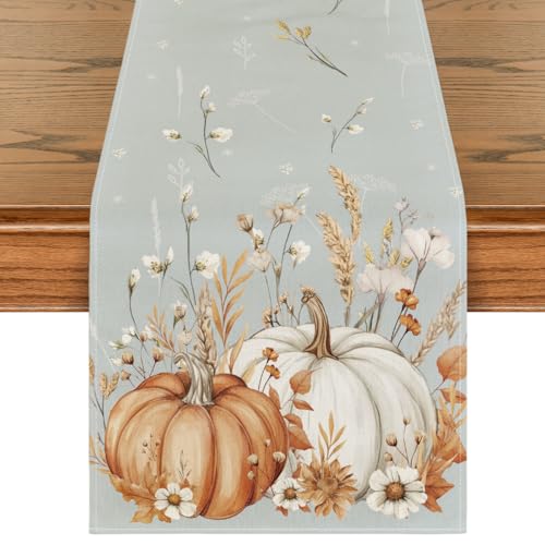 210 GSM Fall Table Runner Home Party Decor 13x72 Inch