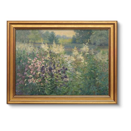 Vintage Gold Framed Wall Art for Living Room