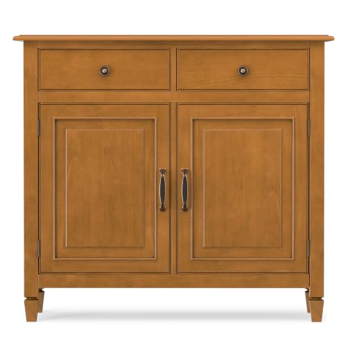 Connaught 40" Solid Wood Cabinet in Light Golden Brown