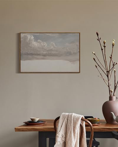 Framed Canvas Wall Art Vintage Decor