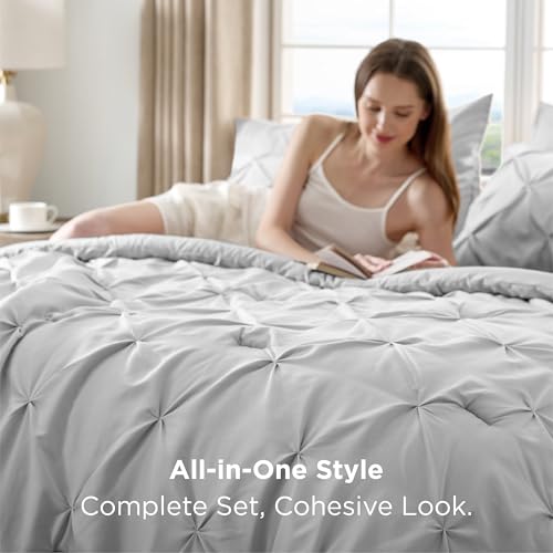 7 Piece Queen Comforter Set & Sheet Set