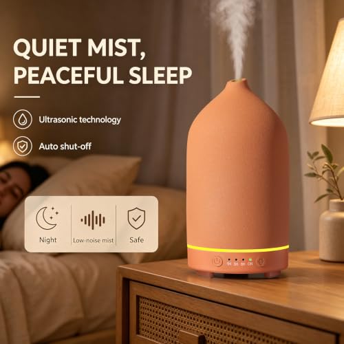200ML Ceramic Essential Oil Diffuser for Home